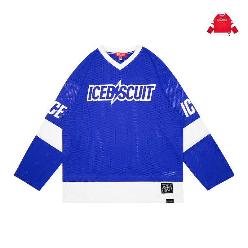 선택60) 컬러블럭레이어드메쉬티셔츠_IB51TR537