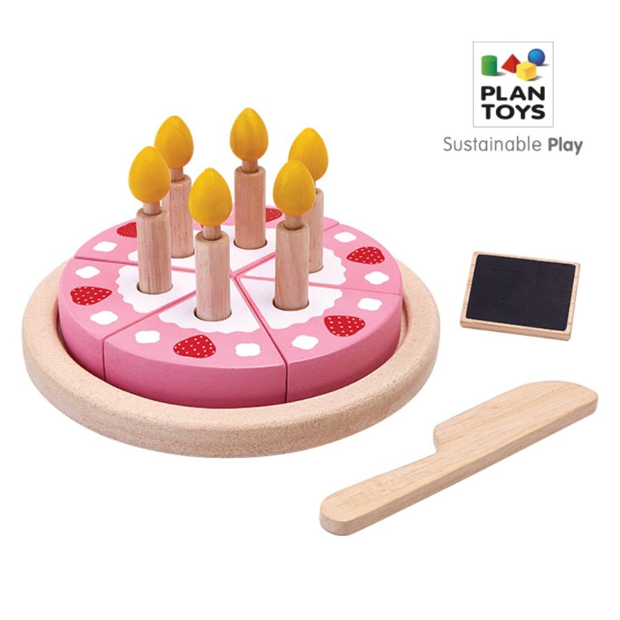 선택26) 원목장난감 주방놀이 생일케이크 세트 3488