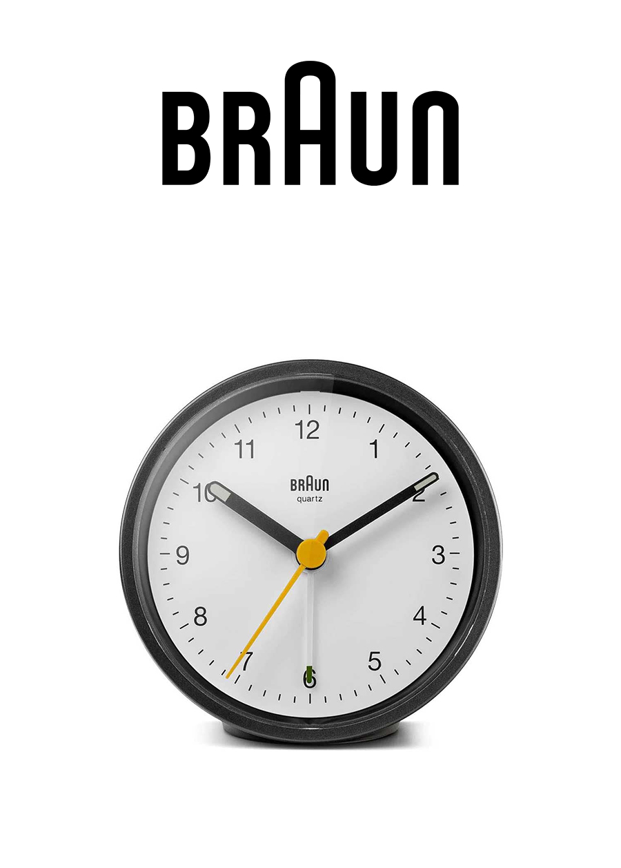 BC12B 무소음 탁상용 알람시계