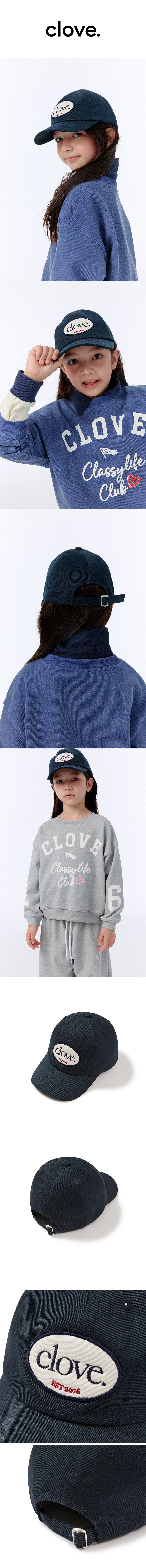 Wappen Ball Cap kids Navy