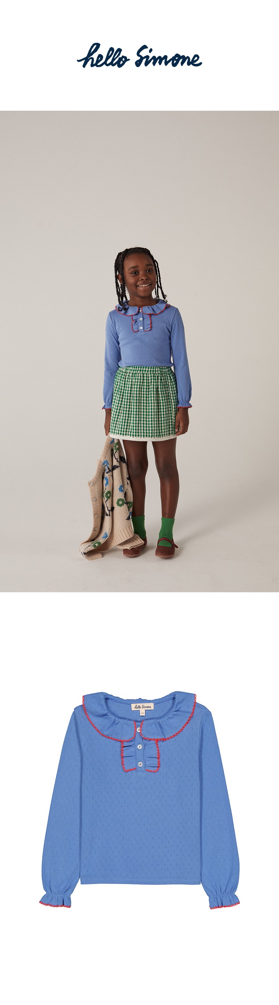 Mirette t-shirt Blue