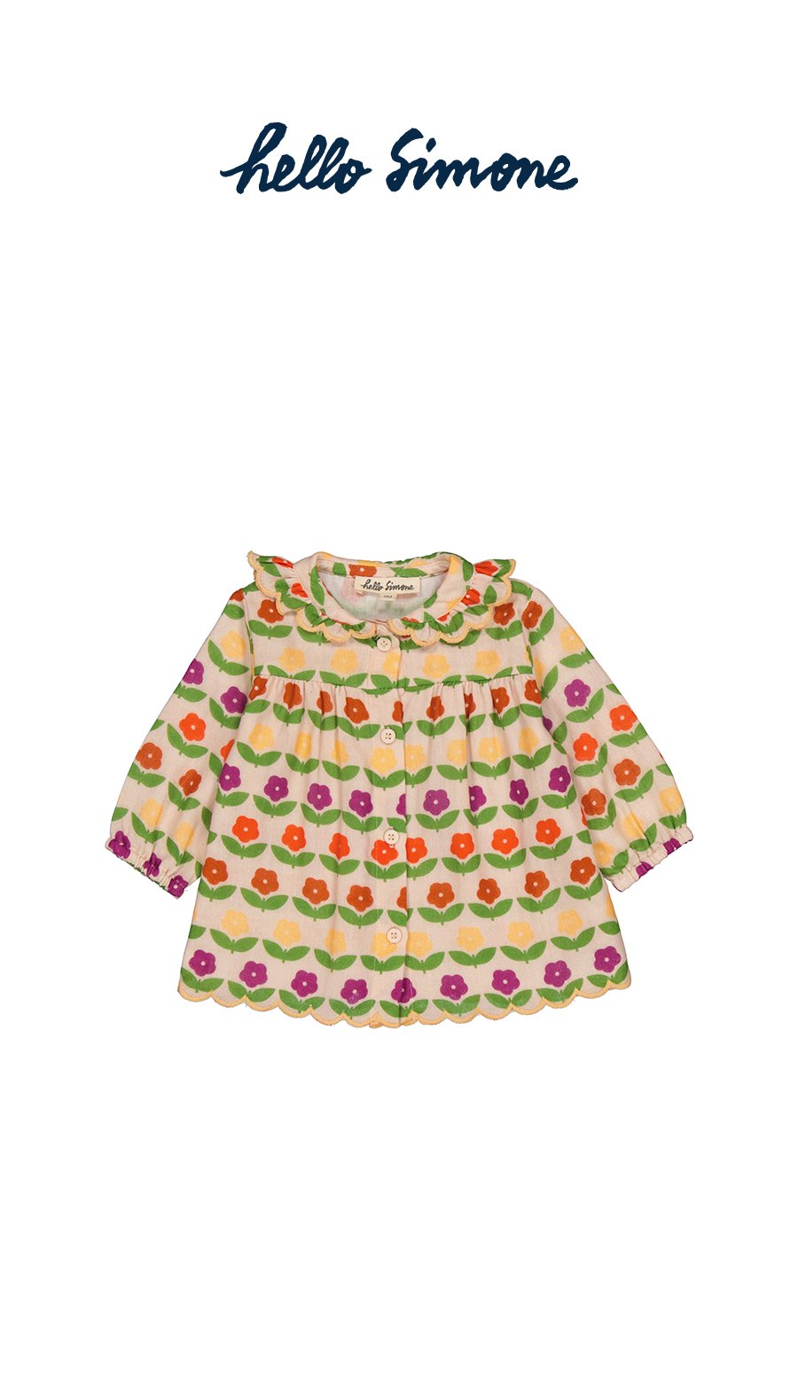 Melina blouse Fleurette