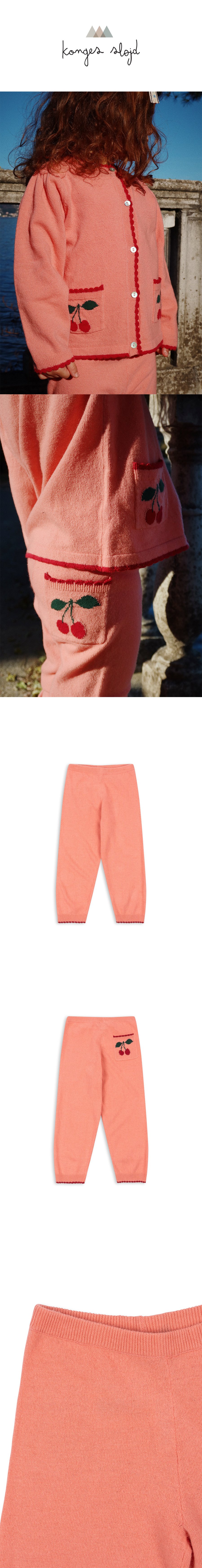 ALEXA KNIT PANTS POWDER PINK