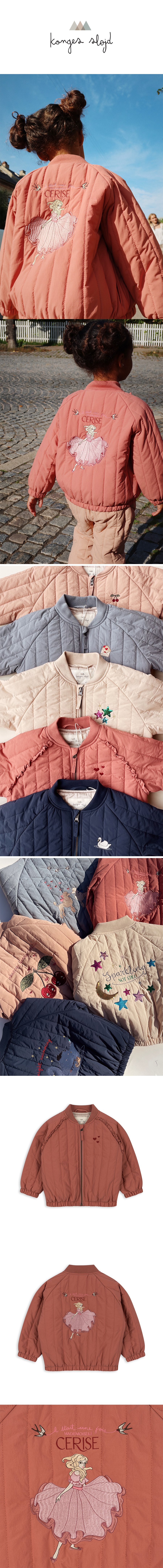 JUNO FRILL BOMBER JACKET CANYON ROSE