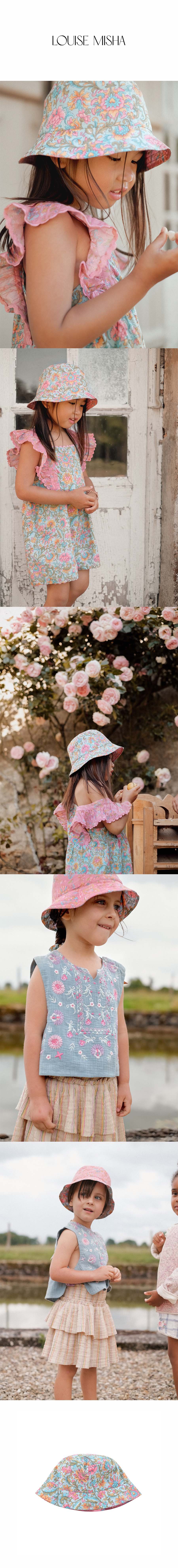 SUNHAT LAJIK Water Riverside Pink T5(10~12Y)