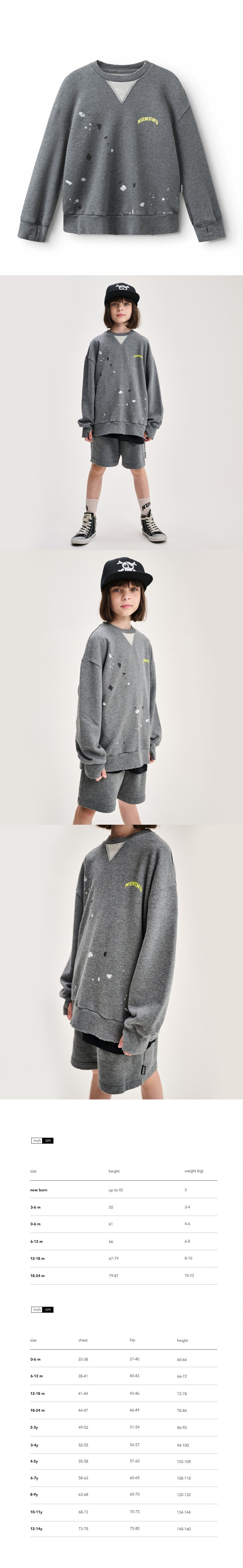 MONO NUNUNU SWEATSHIRT