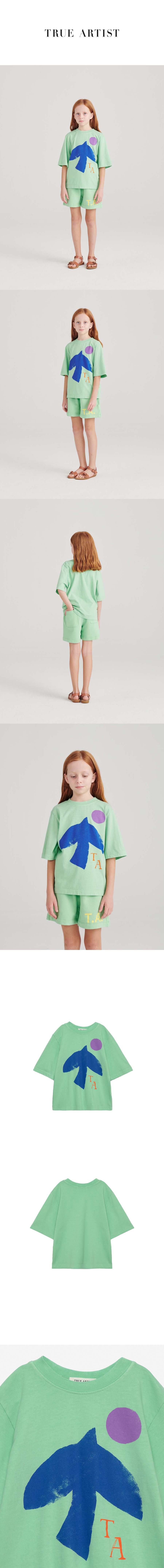 T-shirt n.05 Nile Green