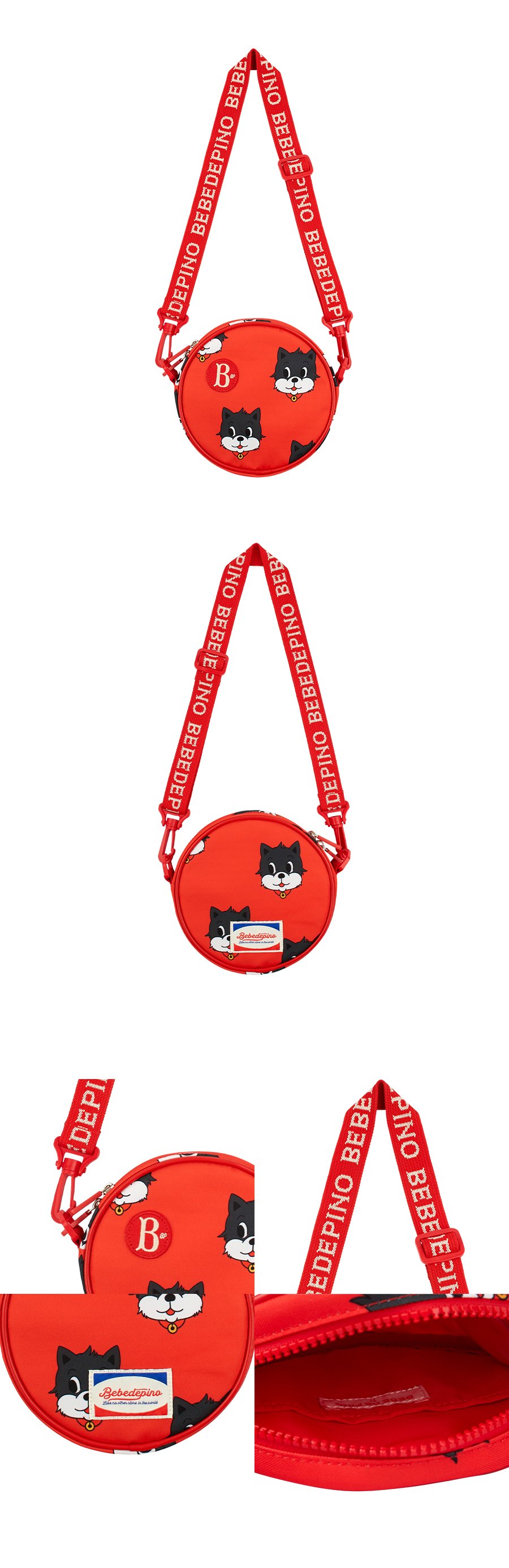 All over chaton tambourine bag 상세컷