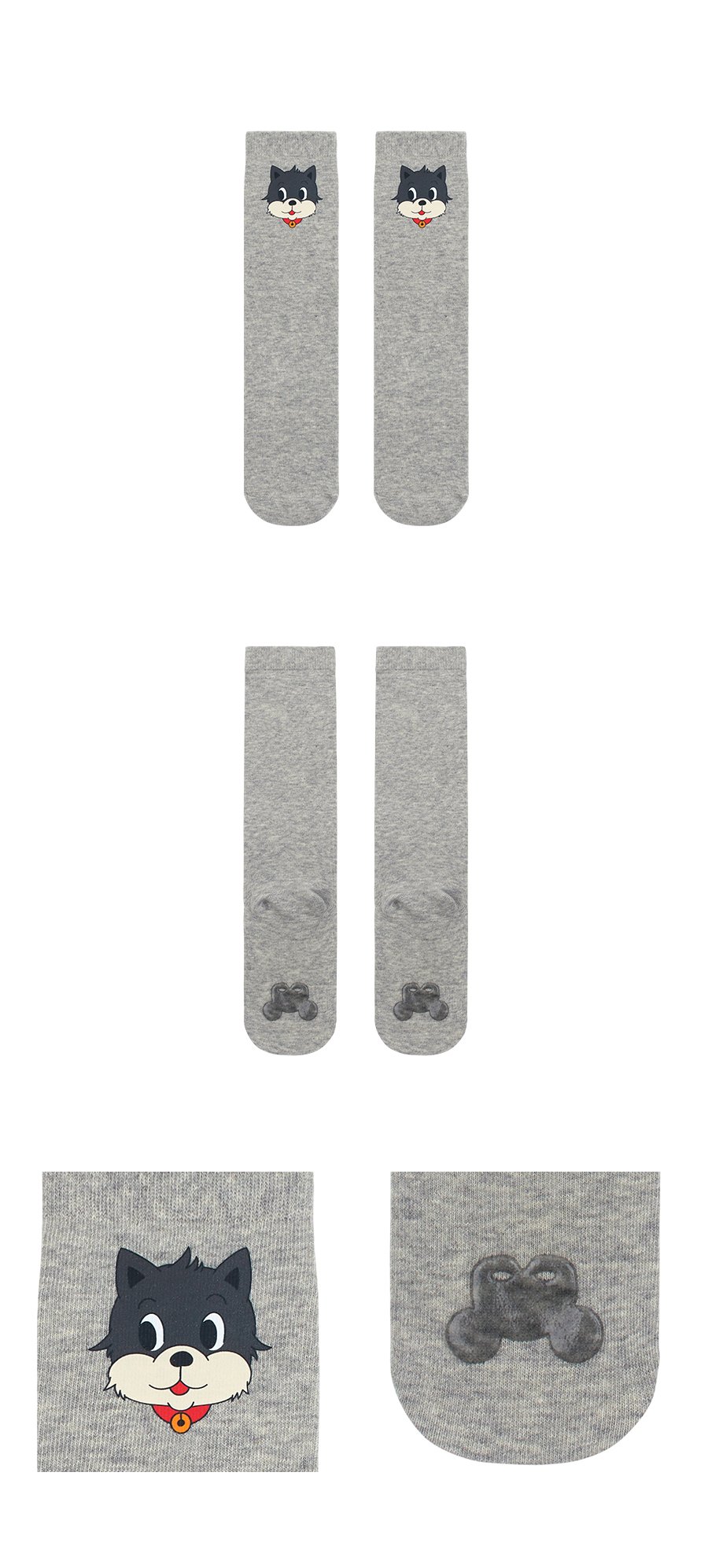 Chaton knee socks 상세컷