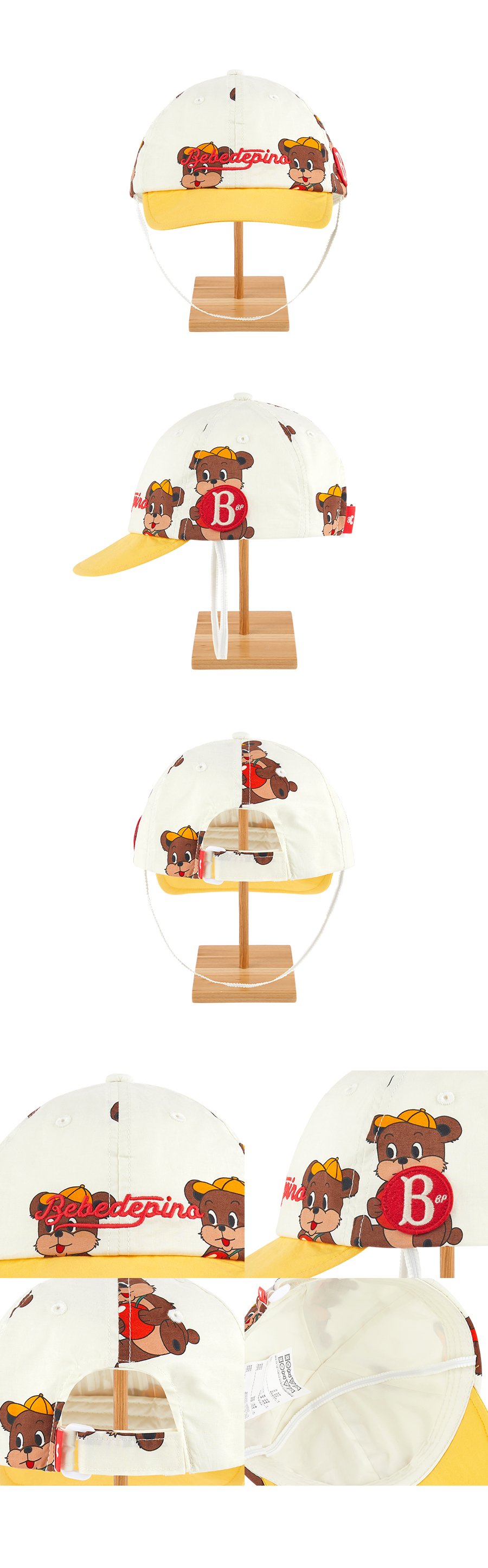 All over apple bonbon baby cap 상세컷