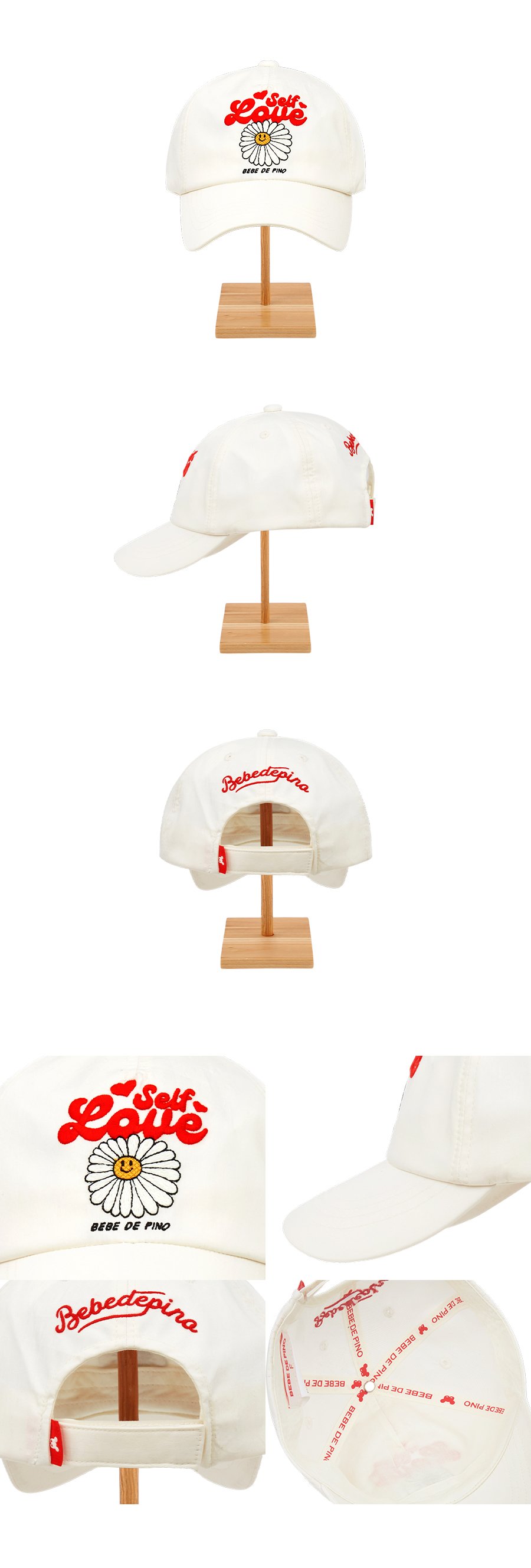 Love daisy baseball cap 상세컷