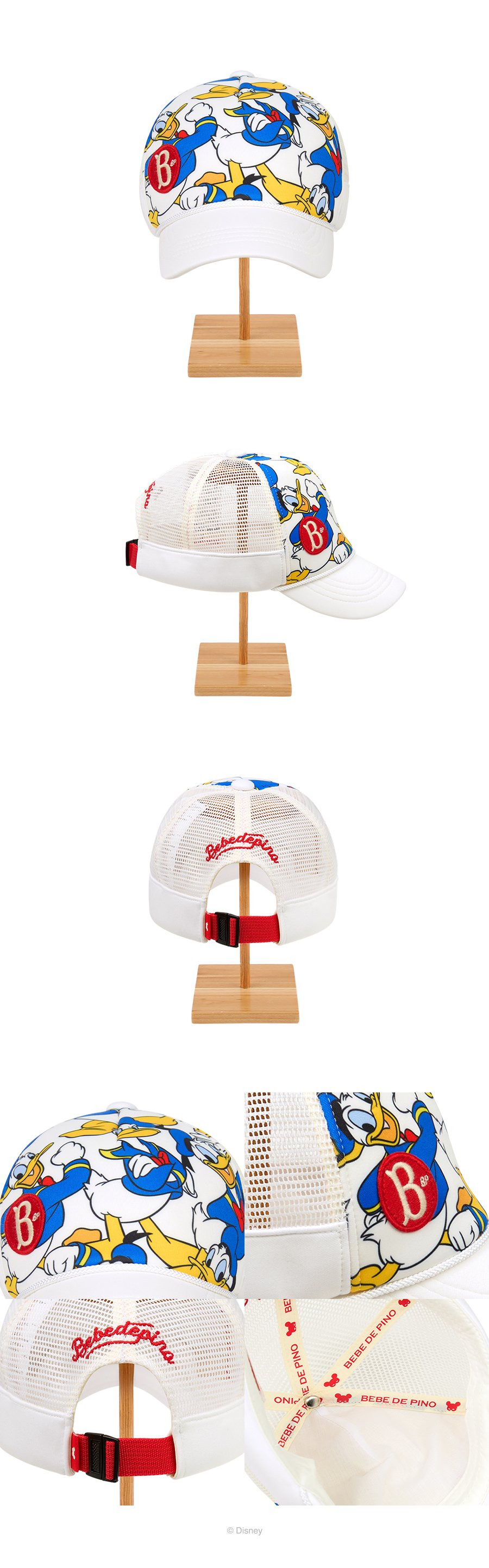 All over_Donald Duck_mesh cap 상세컷