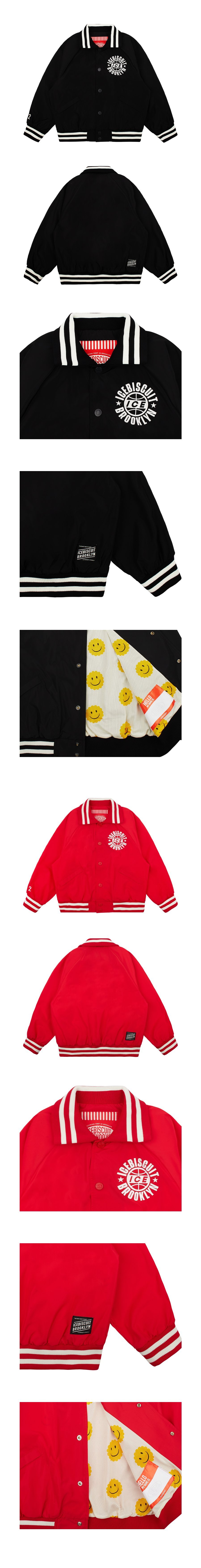 Icebiscuit colorblock stadium jumper 상세컷