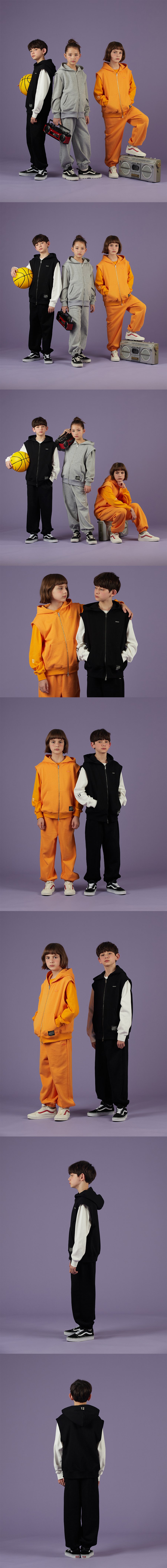 Icebiscuit spray graphic t-shirt 모델컷