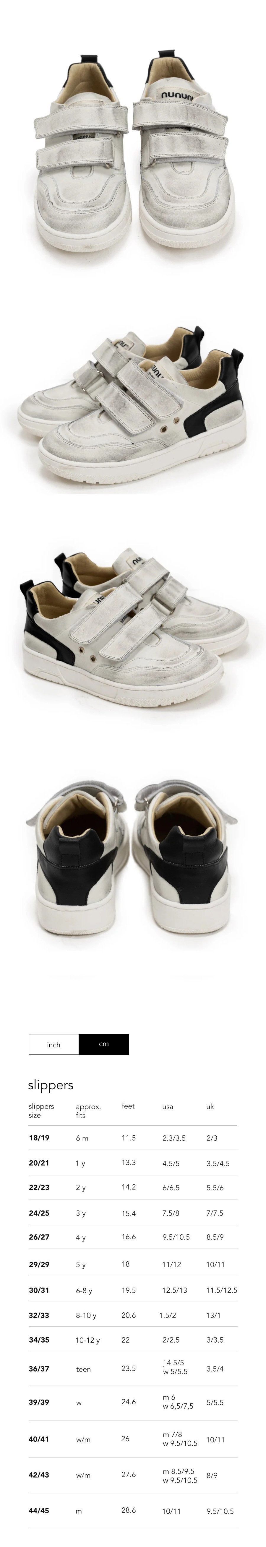 LEATHER SNEAKERS 모델컷