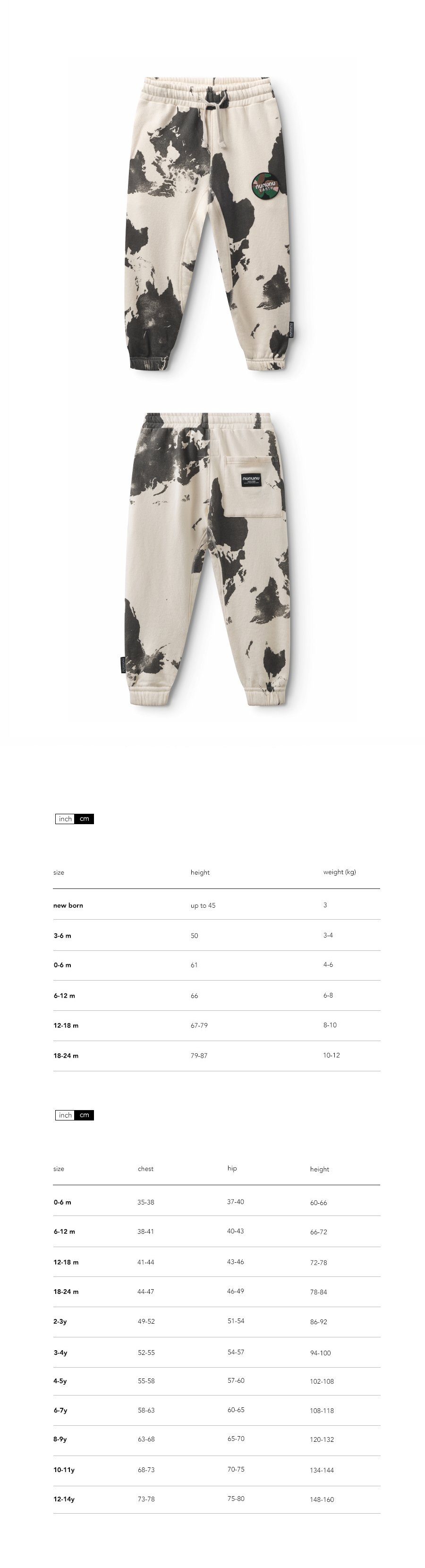 ATLAS SWEATPANTS 모델컷