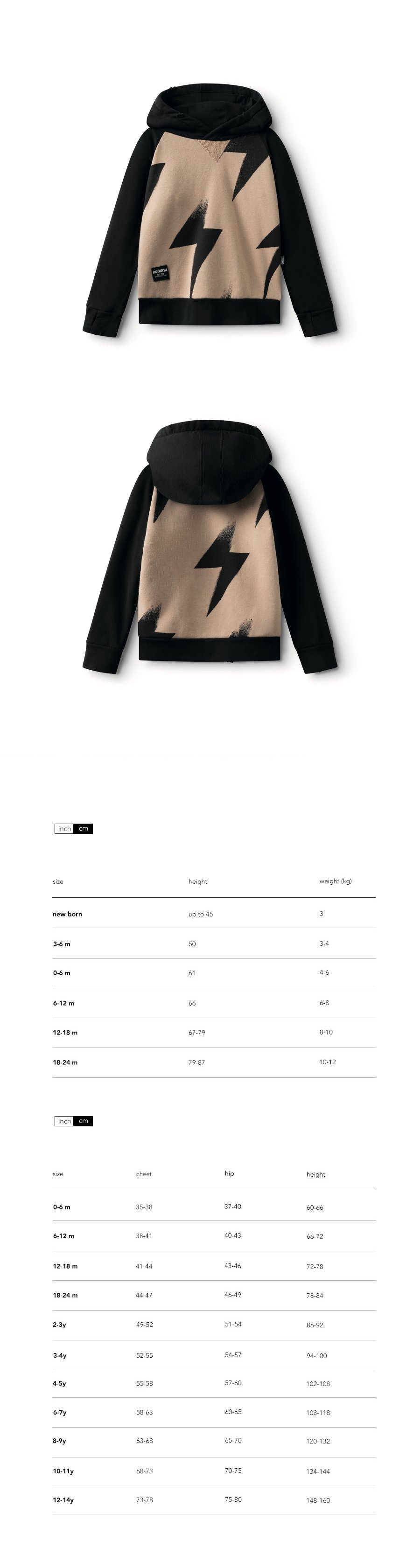 BOLTS HOODIE 모델컷