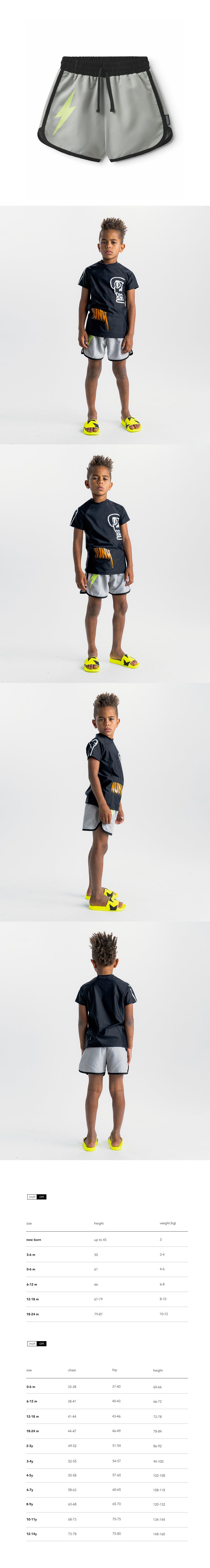 BOLT SURF TRUNKS 모델컷