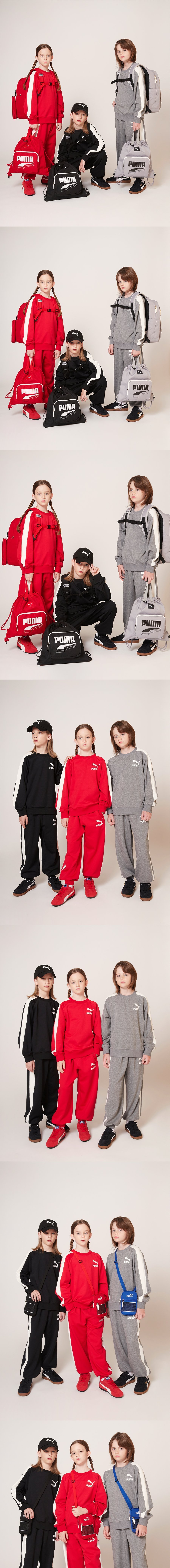 PUMA T7 LINE SWEAT PANTS 모델컷