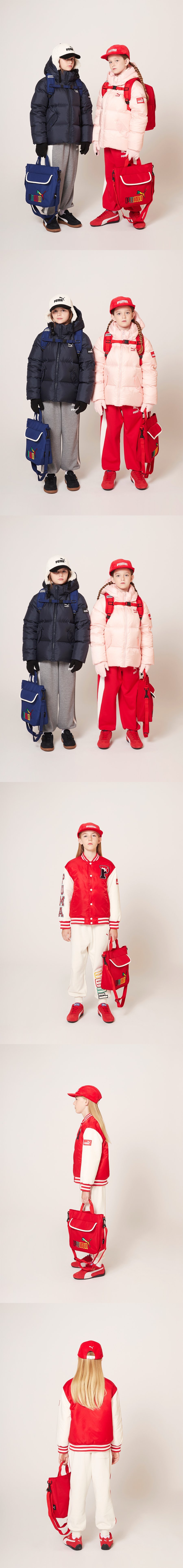 PUMA COLOR SATCHEL SECOND BAG 모델컷