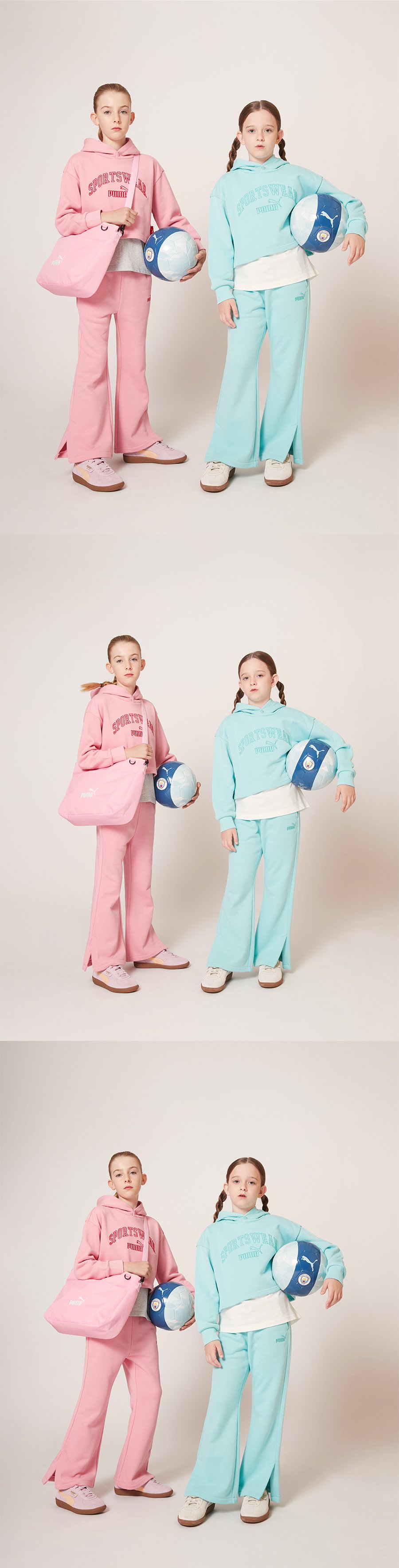 PUMA ESSENTIAL CROSS BAG 모델컷